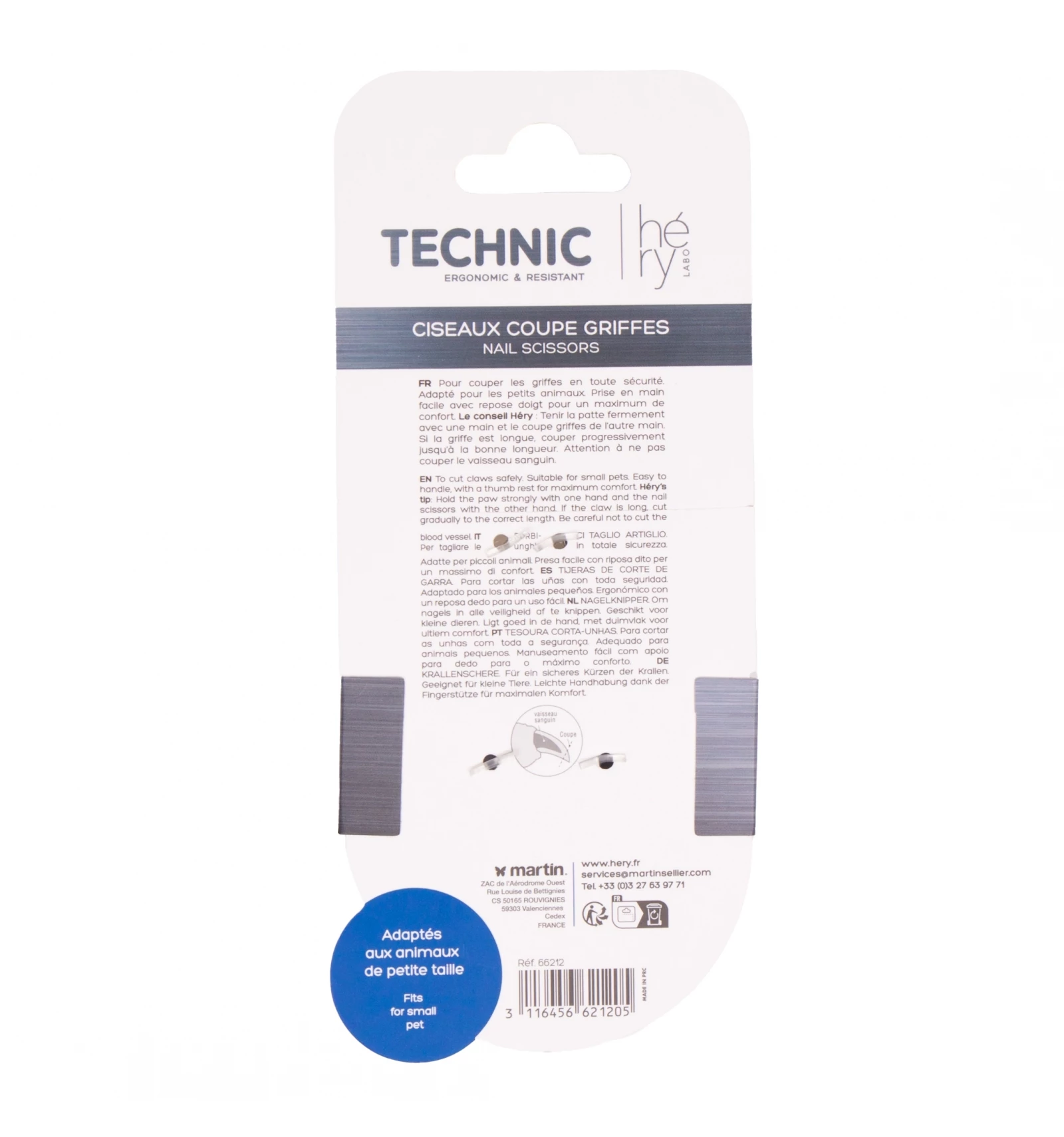 Héry Ciseaux à Bouts Rond Hery