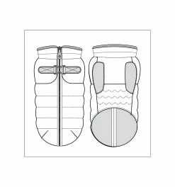 Milk&Pepper Doudoune Avec Harnais KAËLIG