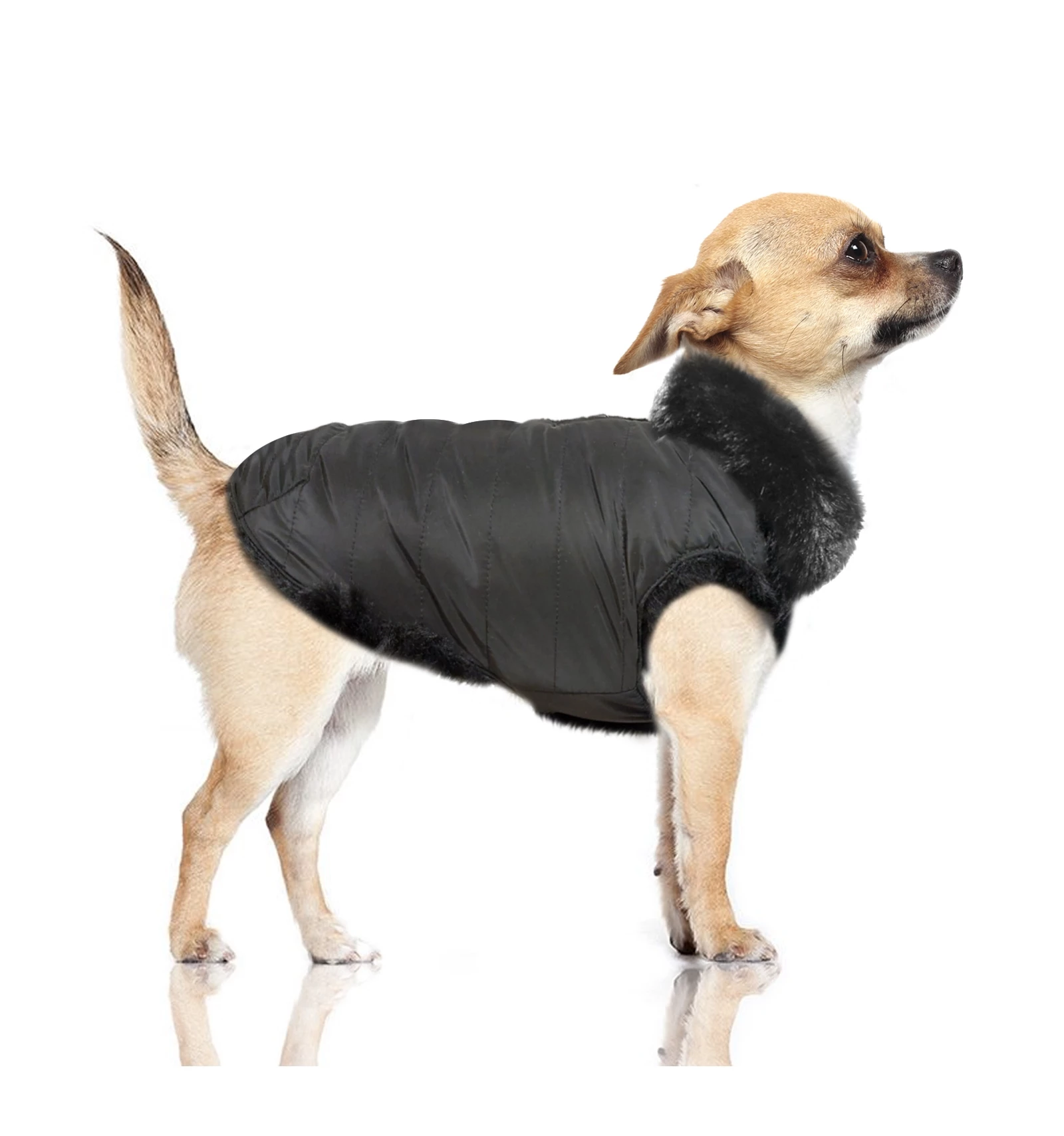 Milk&Pepper Doudoune Réversible Avec Fourrure KARLA – Image 3