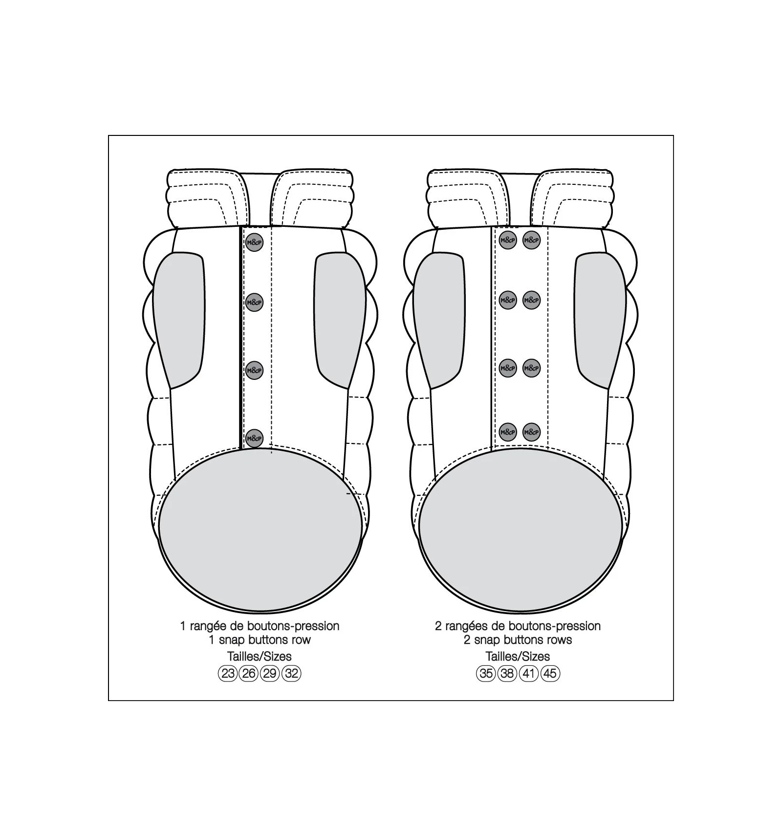 Milk&Pepper Doudoune Réversible Avec Fourrure KARLA